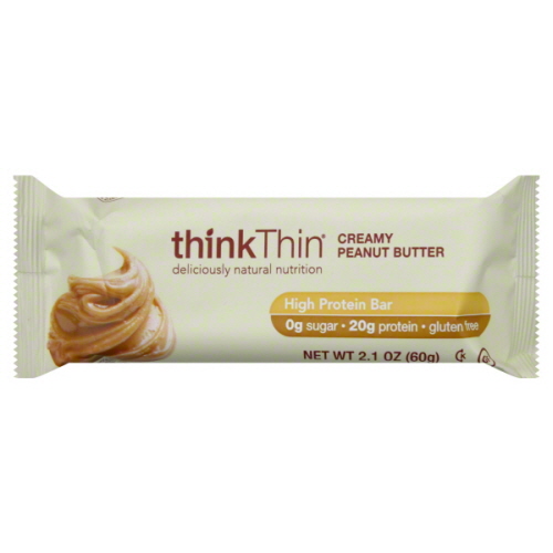 Think Baby Creamy Peanut Butter Thin Bar (10x2.1 Oz)