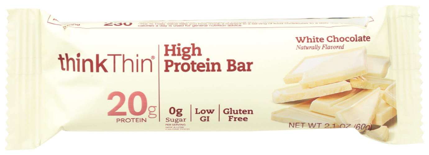 Think Baby White Chocolate Chip Thin Bar (10x2.1 Oz)