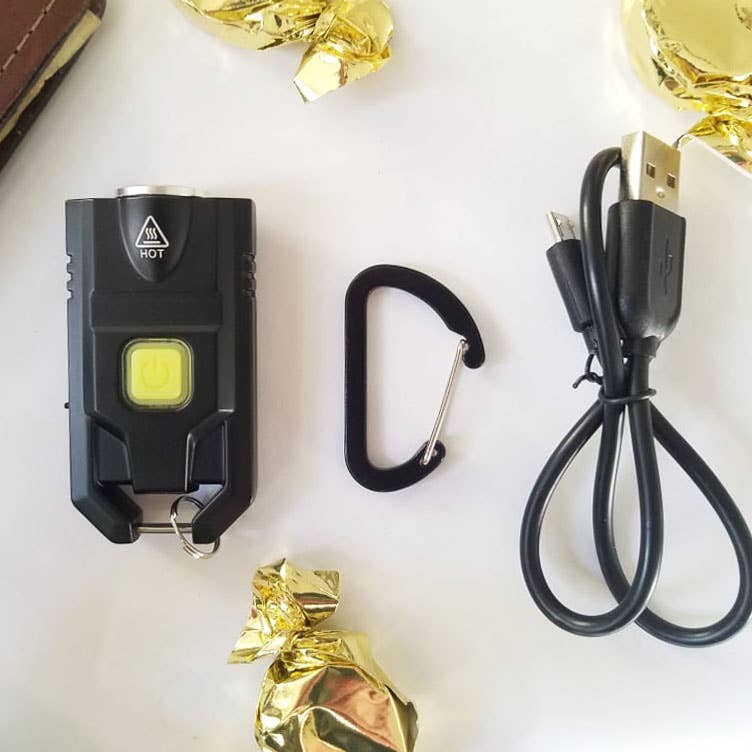 Night Shield - Rechargeable, 300 Lumen, Keychain LED