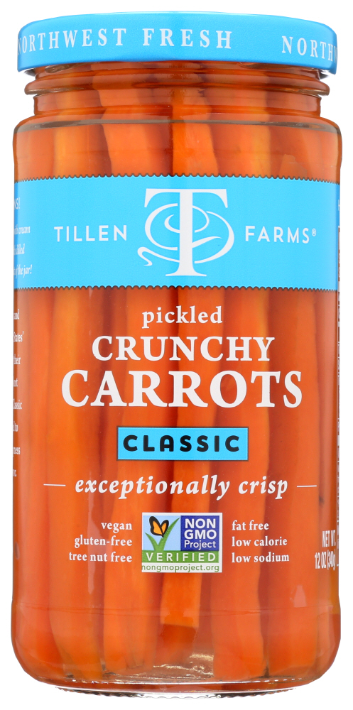 Tillen Farms Crunchy Pickled Carrots (6x12 Oz)