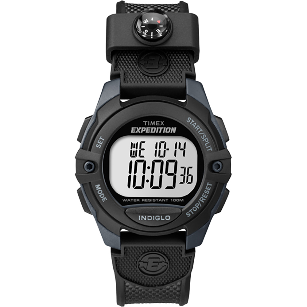 Timex Expedition Chrono/Alarm/Timer Watch - Black