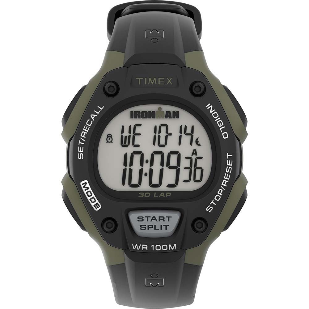 Timex IRONMAN Men's 30-Lap - Black/Green