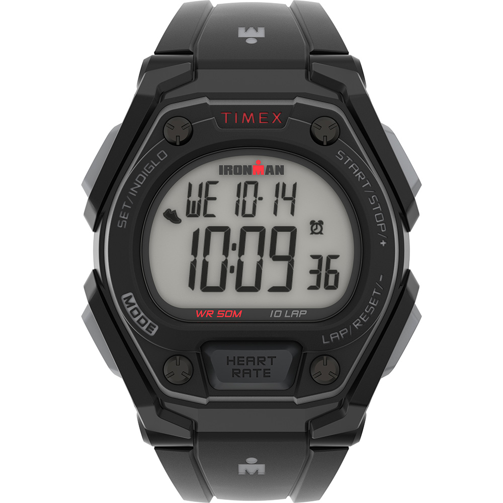 Timex Men's Ironman Classic w/Activity & HR - Black