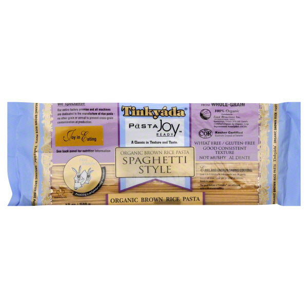 Tinkyada Organic Brown Rice Pasta Spaghetti Style (12x12 OZ)