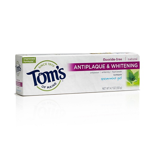 Toms of Maine Fresh Mint Fluoride Free Whitening Toothpaste (24x3 OZ)