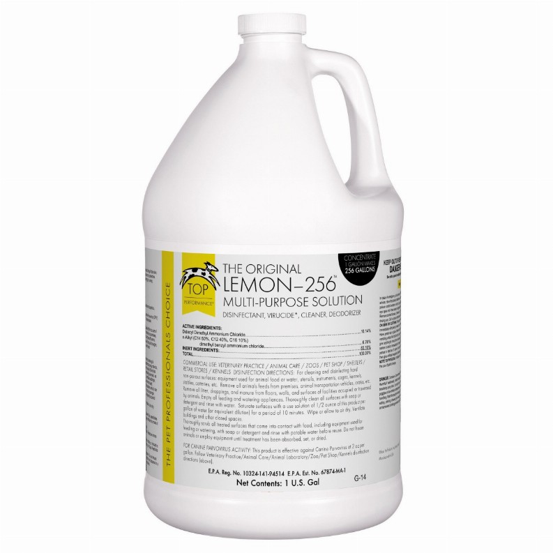 TP 256 Disinfectant Lemon Gallon