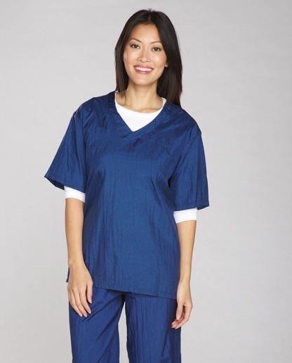 TP V-Neck Grooming Smock - Large Blue