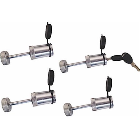 CAMPER TIEDOWNS ACCESSORY - LOCKS FOR FASTGUN TURNBUCKLE, KEYED ALIKE; SET OF 4