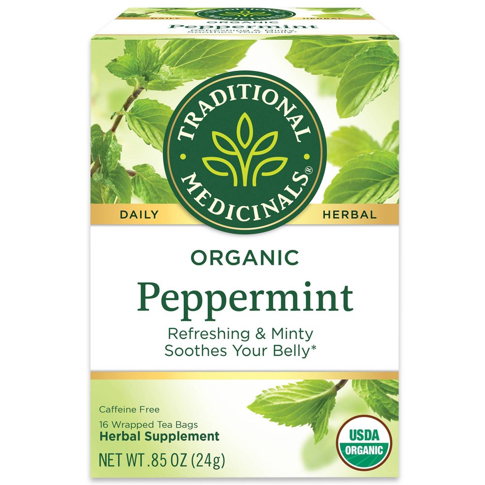 Traditional Medicinals Peppermint Tea (1x16 Bag)