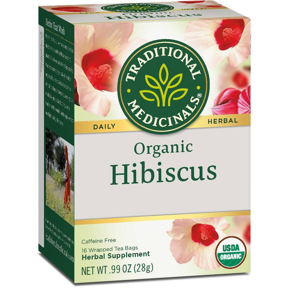 Traditional Medicinals Hibiscus Tea (6x16 Bag)