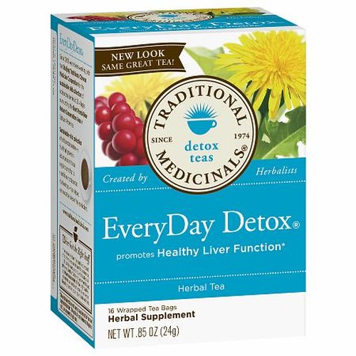 Traditional Medicinals Everyday Detox Herb Tea (1x16 Bag)