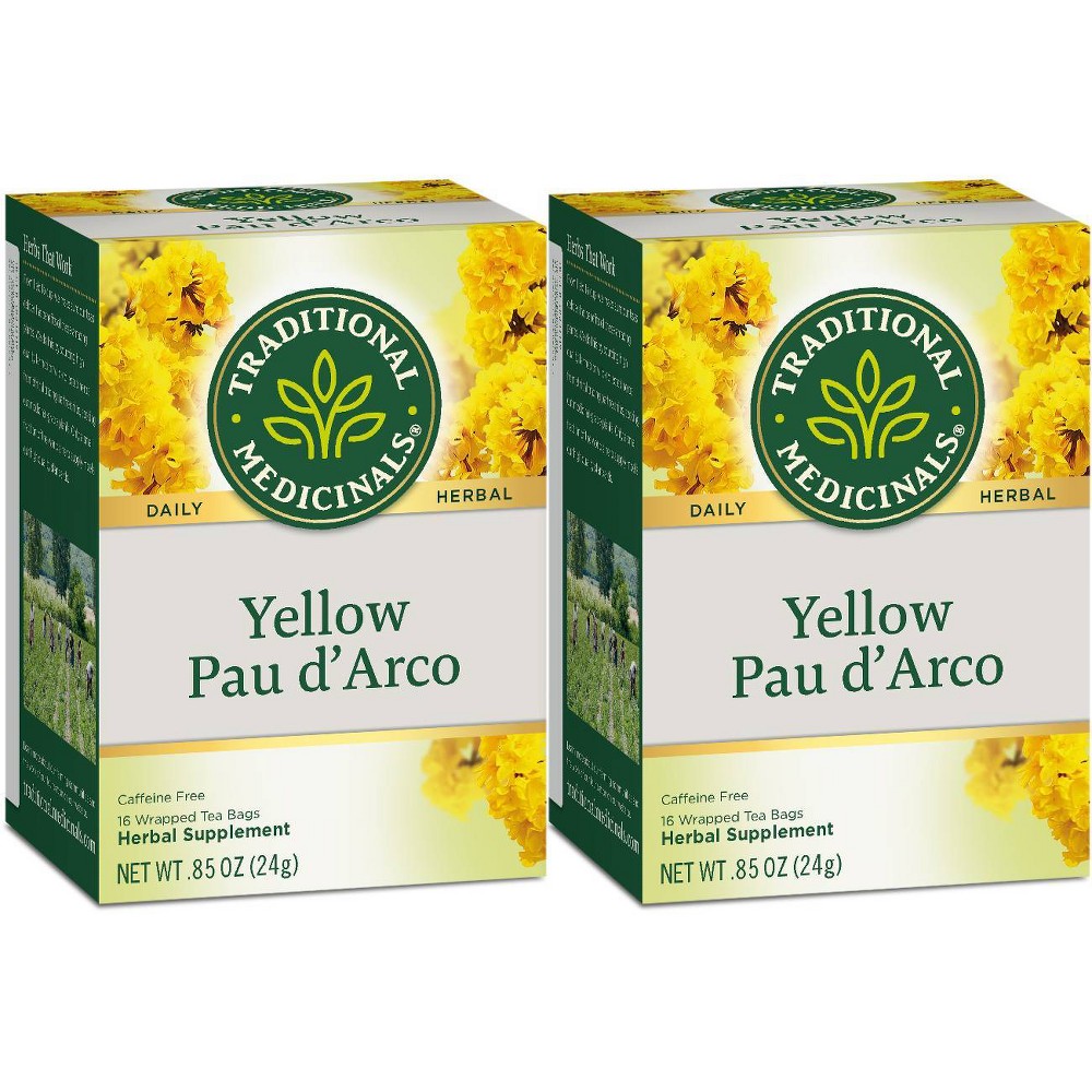 Traditional Medicinals Pau D'arco Herb Tea (1x16 Bag)