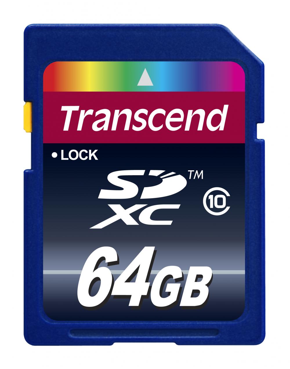 Transcend SDXC 64Gb Card Class 10