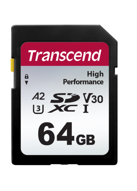 Transcend 64Gb SD Card Uhs-I U3 A2