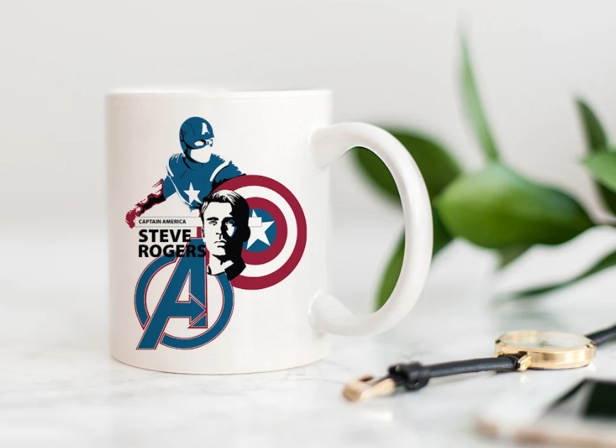 Hero Inspired Coffee Mug - Captain | By Trebreh Designs - 15oz