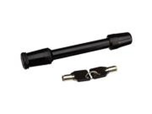 TRIMAX PREMIUM 5/8IN KEY RECEIVER LOCK 3.5IN SPAN FOR NEW TRUCKS BLACK EPOXY COA