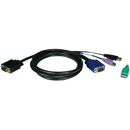 6' PS2 USB KVM Cable Kit