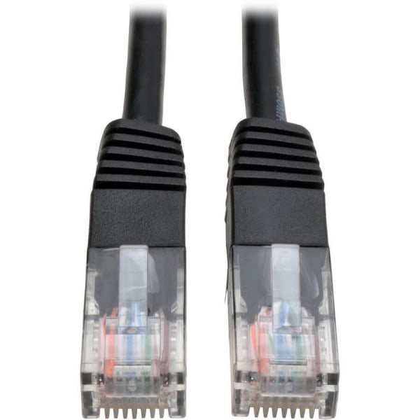 1' Cat5e Patch Cable Black