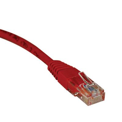 3' Cat5E Patch Cable Red