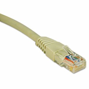 10' Cat5e Patch Cable Gray