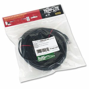 50' Cat5e Patch Cable Black