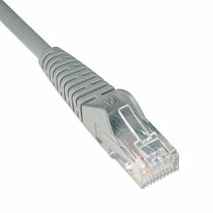 1' Cat6 Patch Snagless GRAY