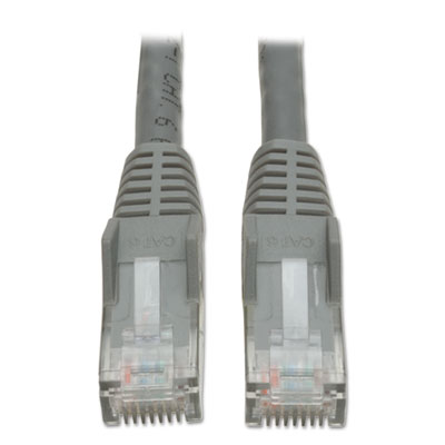 10' Cat6 Snagless Patch Gray