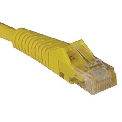 15' Cat5e 350MHz Snagless Cable Yellow