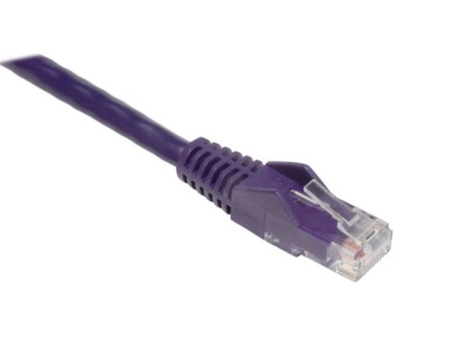 10' Cat6 Snagless Patch Cable Purple