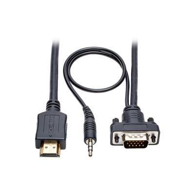 HDMI to VGA Adapter 3.5mm 3'