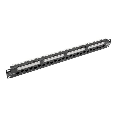 24Port Cat6a Cat5e Patch Panel