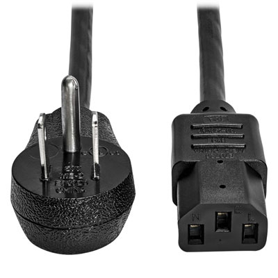 Power Cord 5-15P C13 15A 3ft