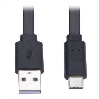 USB A to USB C Cable Flat USB