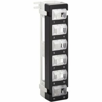 WM PATCH PANEL 12 PORT JACKS