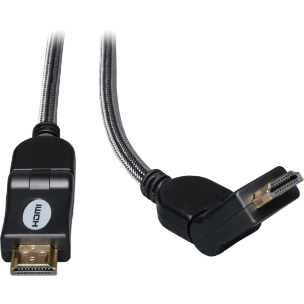 HDMI Right Angle swivel 3'