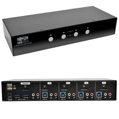 4 Port DP KVM Switch w Audio