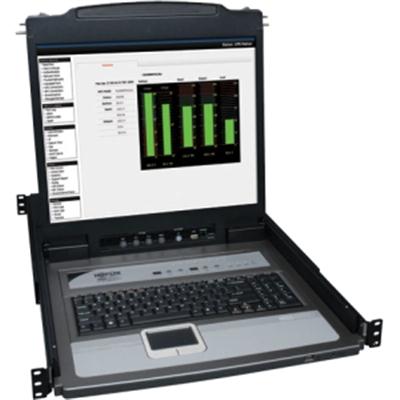 8 Port KVM LCD Console