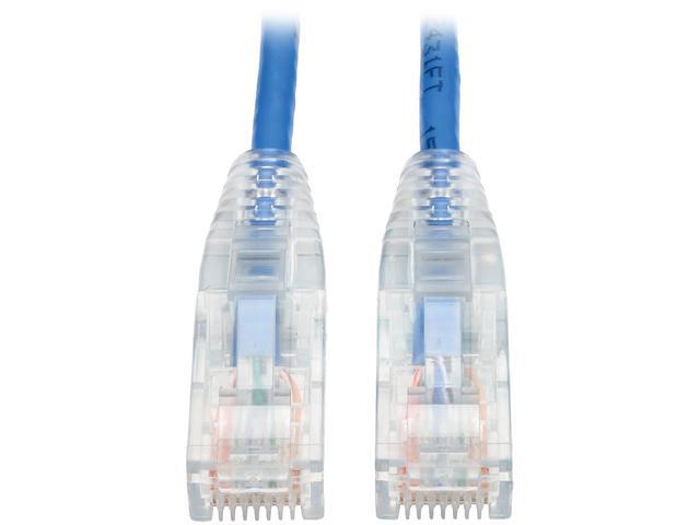 Cat6  SlimPatch Cab Blue 4'