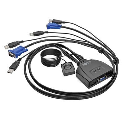 2Port USB VGA KVM Cbl