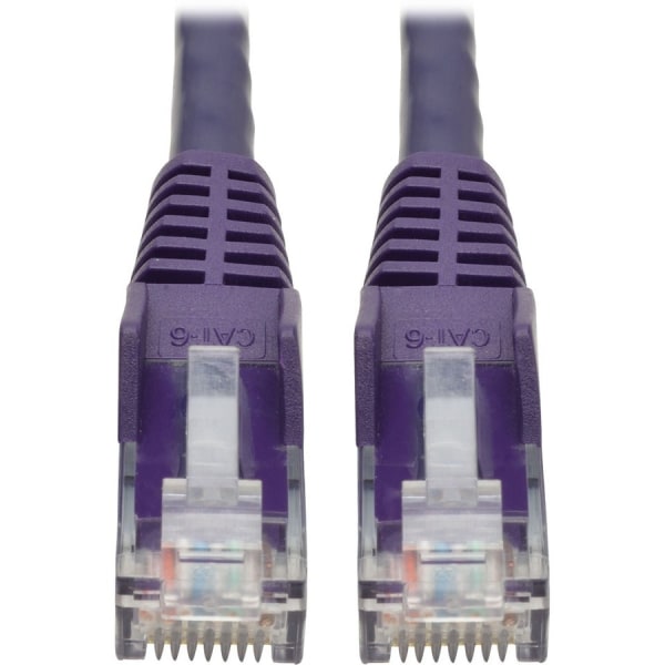 1' Cat6 Snagless Molded Purple