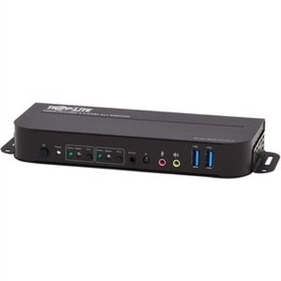 Dp USB KVM Switch 2Port 4K Kit