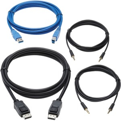 Dp KVM Cable Kit 4K 10Ft