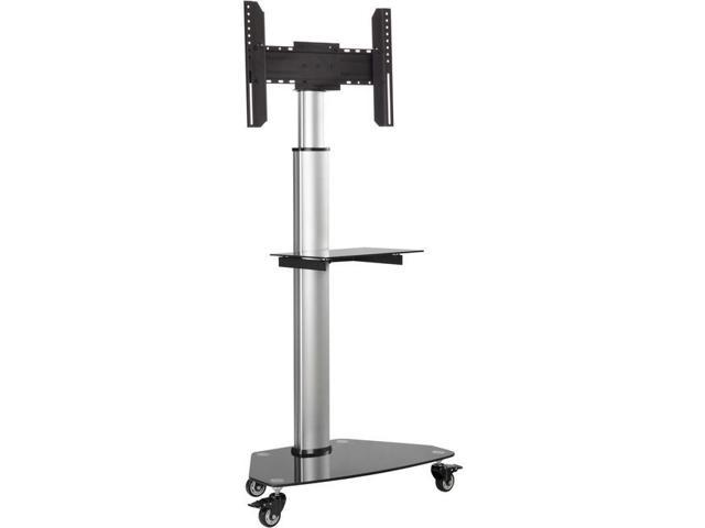 ROLLING TV CART 37 70" BLACK