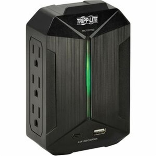 SURGE 6 OUTLET 2 USB 10' CORD