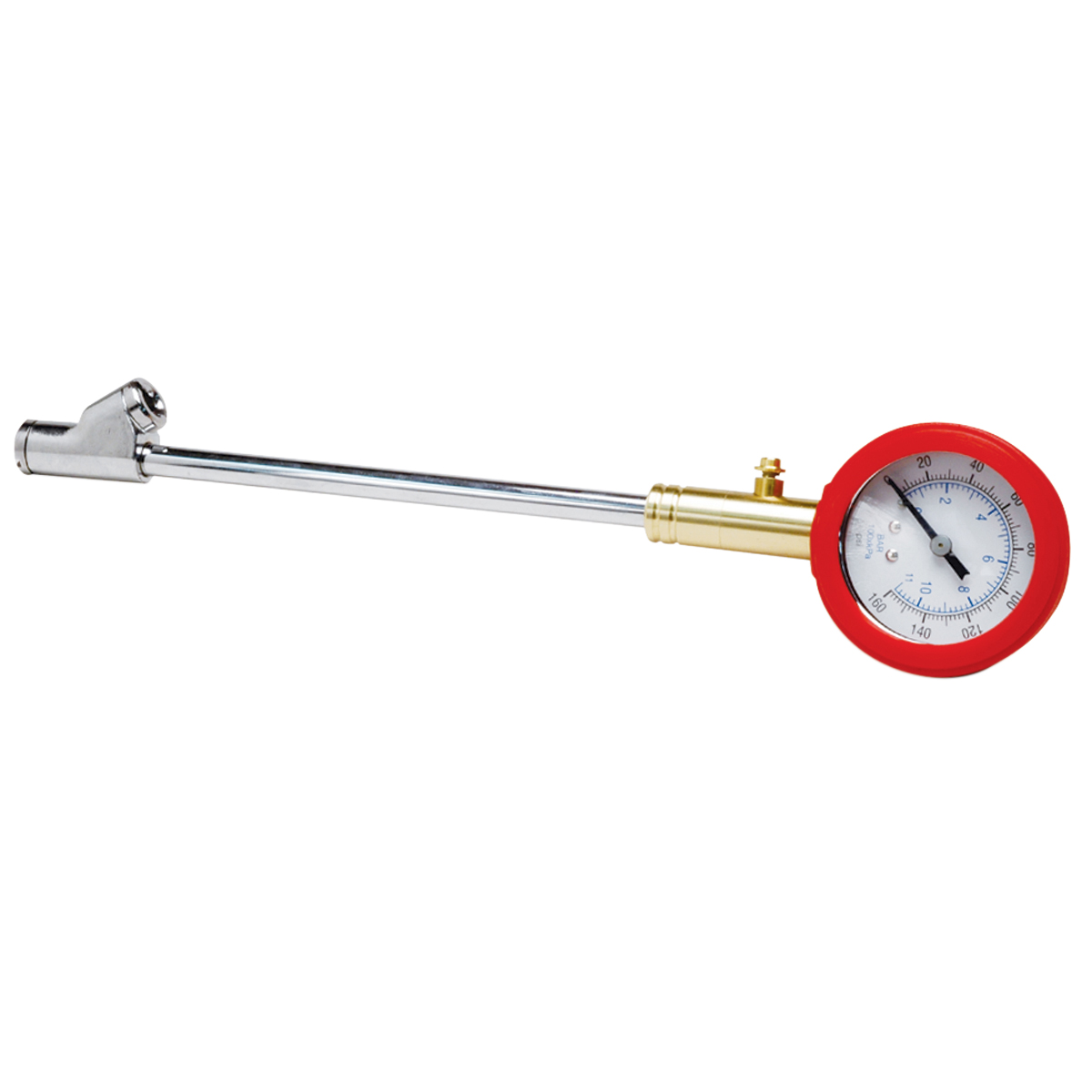 160 PSI DIAL TIRE GAUGE STRAIGHT CHUCK