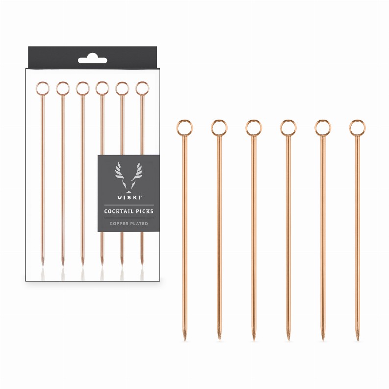 Copper Cocktail Picks By Viski