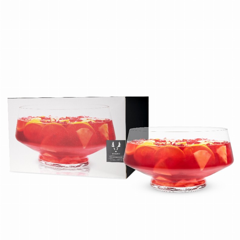 Footed Punch Bowl By Viski