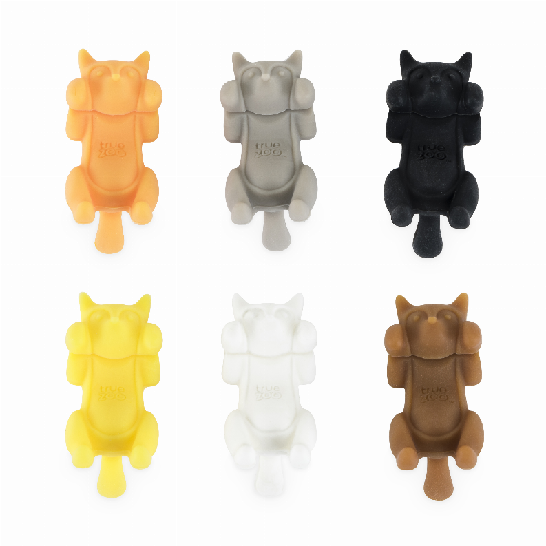 Paws Off Glass Markers (Set Of 6) By Truezoo