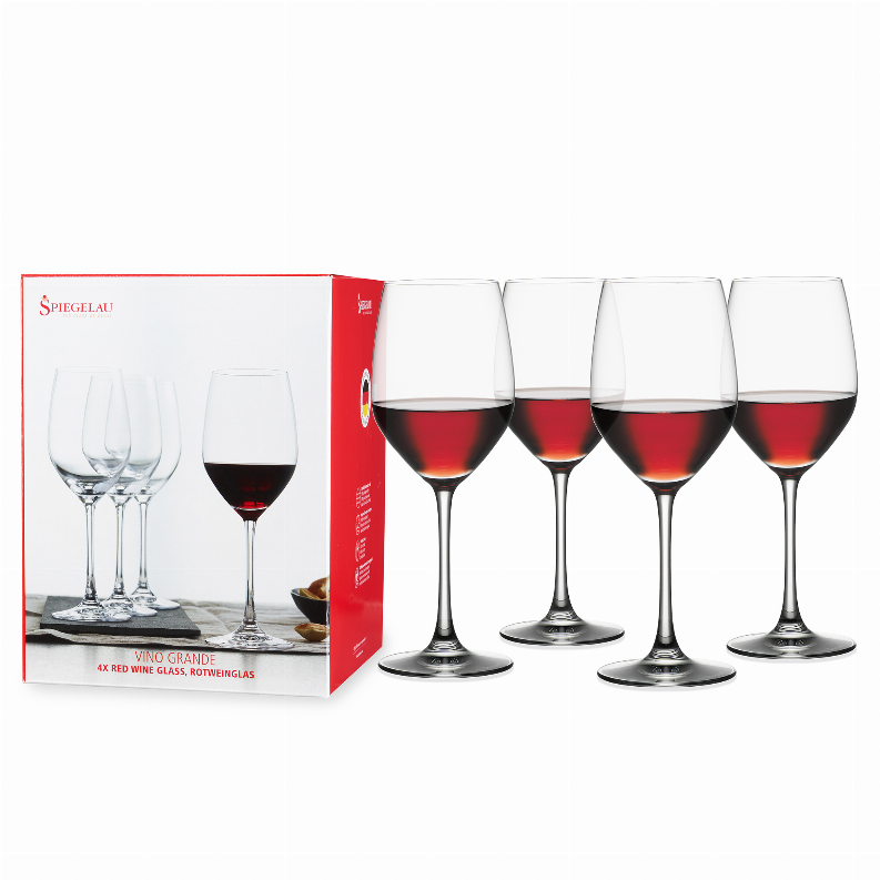 Spiegelau Vino Grande Red Wine Set (Set Of 4)