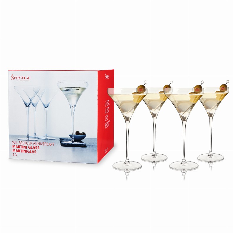 Spiegelau Willsberger Martini Glass (Set Of 4)